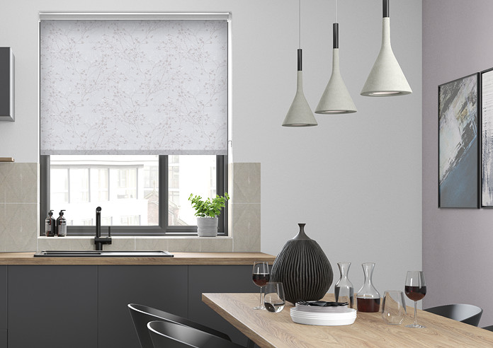Apella (Blackout), Silver - Roller Blind - Image 3